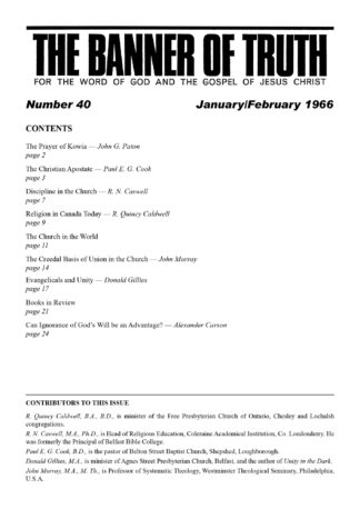 January & February 1966 Magazine