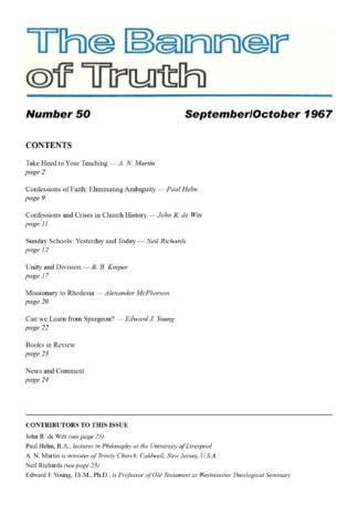 September & October 1967 Magazine