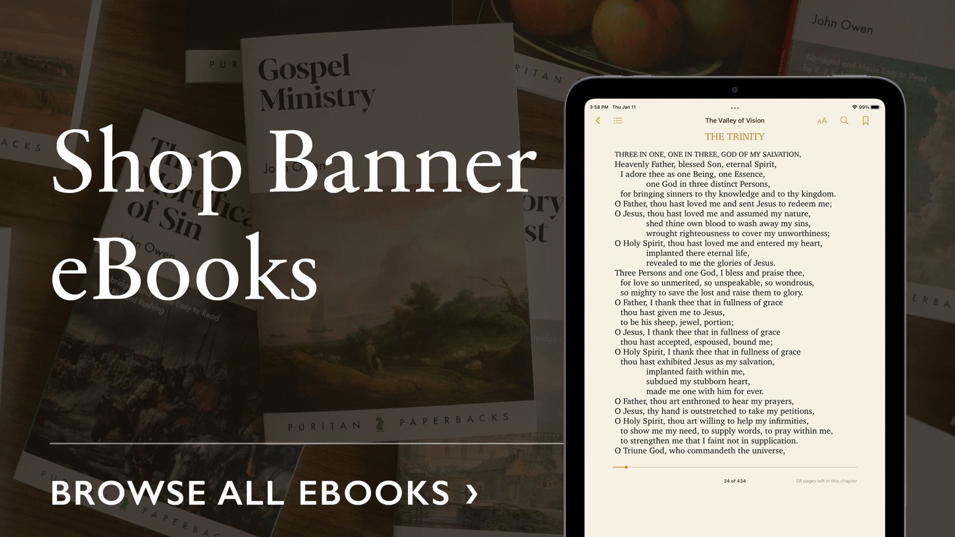 Banner of Truth ebooks